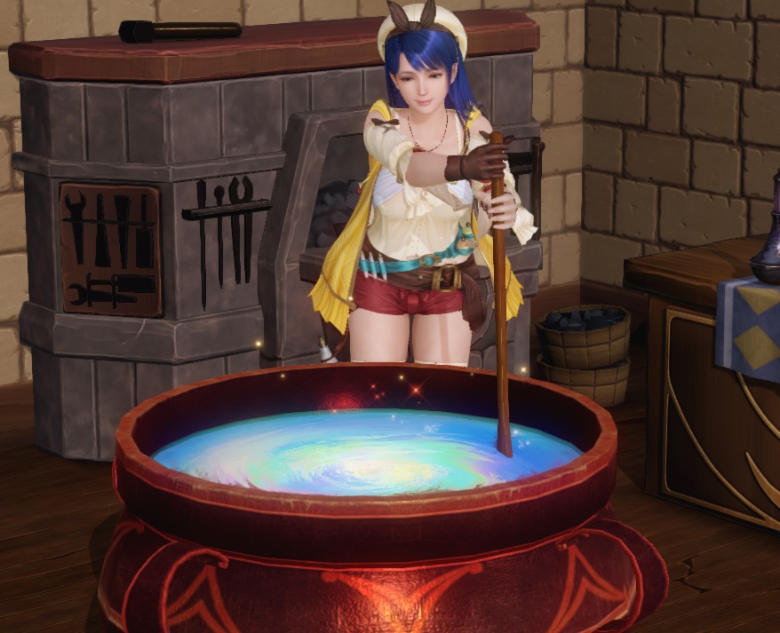 doaxvv ライザのアトリエコラボ
