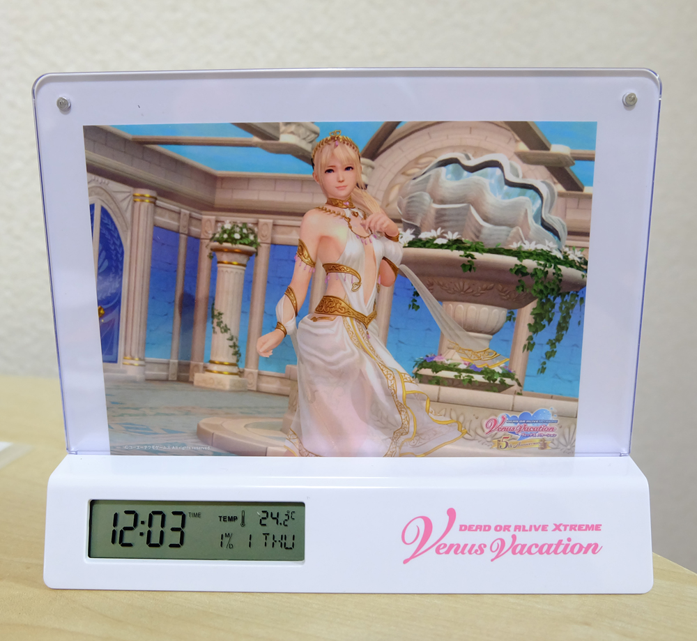 doaxvvのヴィーナスフォトクロック グッズ
