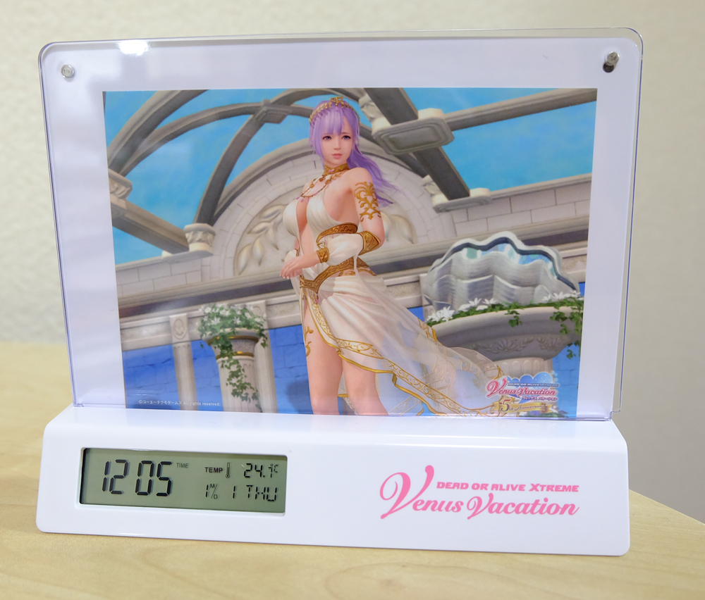 doaxvvフォトクロック