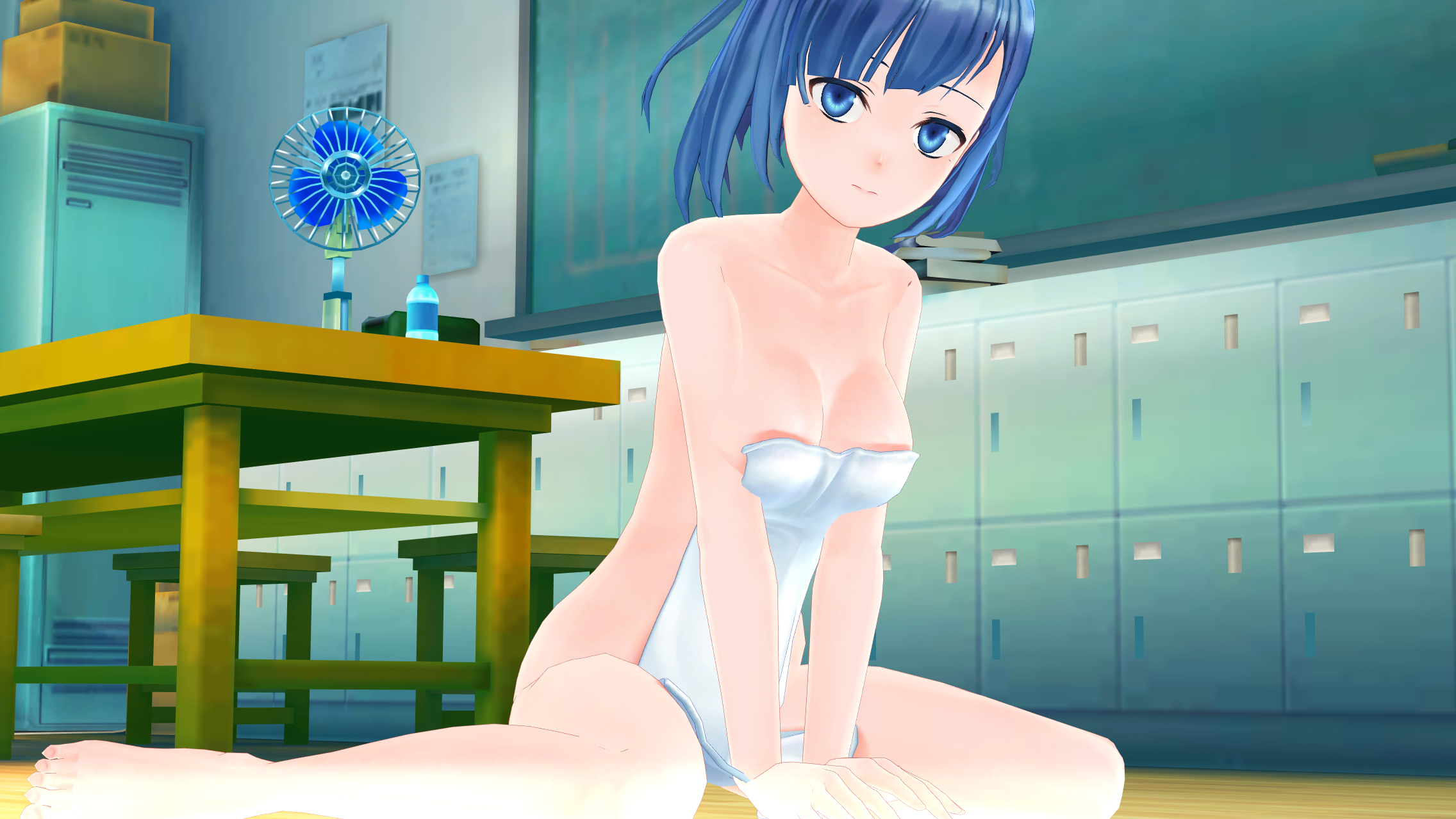SSR 【お風呂・・それとも?】アクア 戦衣ストーリー・寝室
