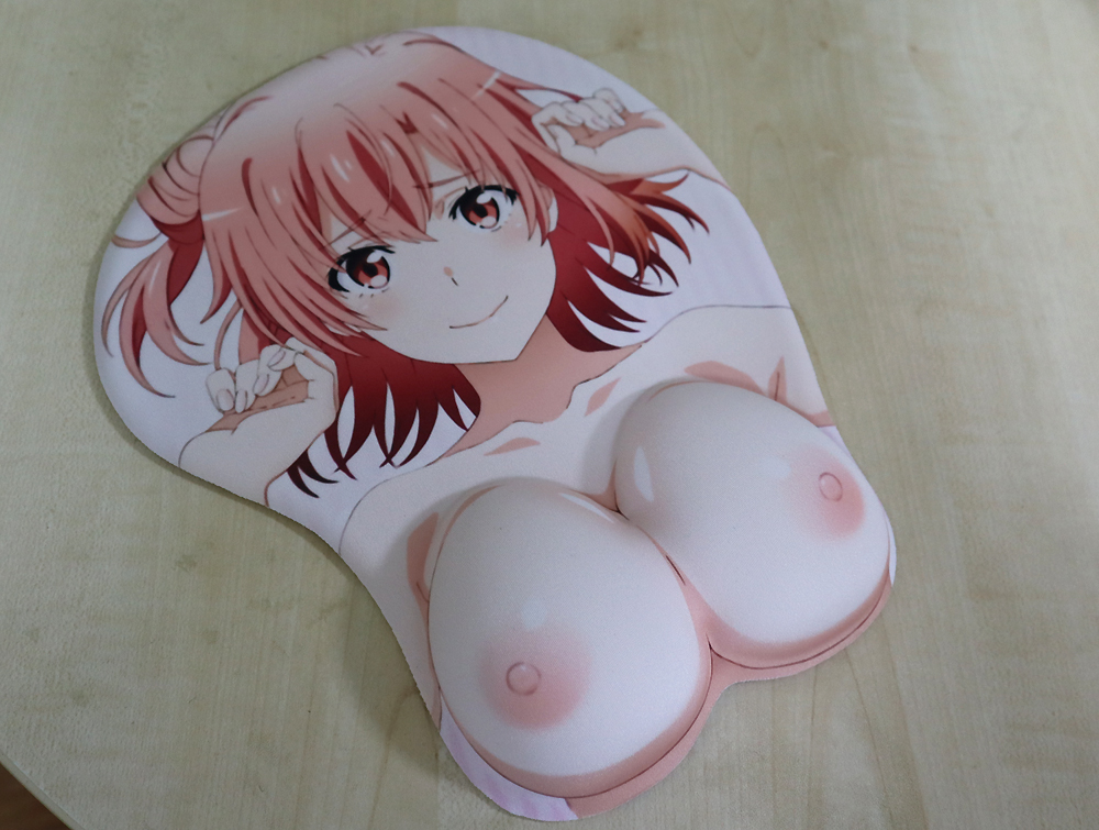 由比ヶ浜結衣 裸 マウスパッド 3D おっぱい やはり俺の青春ラブコメはまちがっている