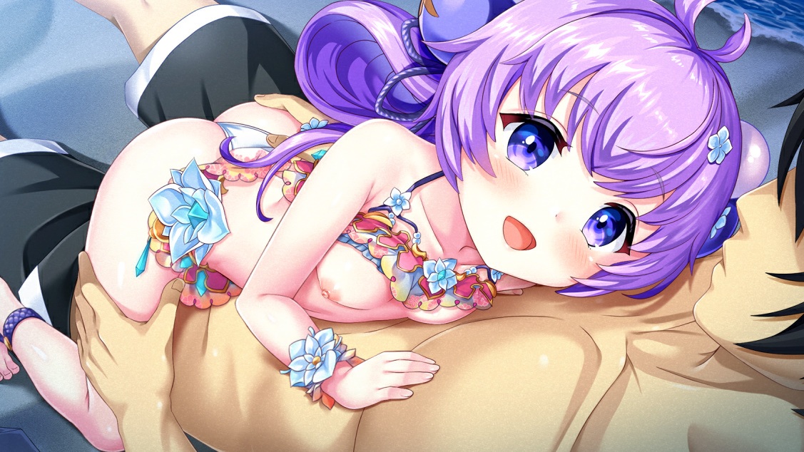 【あやらぶ】星5 ツクヨミ【真夏の天満月】水着　 エロ・寝室シーン